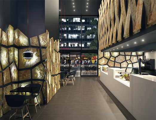 Aplicacao Smartstone em parede